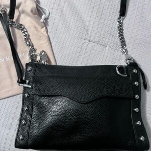 Rebecca Minkoff Black Studded Crossbody Bag